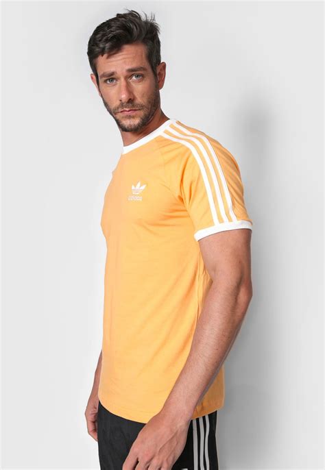 adidas originals camiseta hombre|camiseta adidas originals 3 stripes.